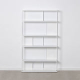 Shelves SQUARE 100 x 22 x 175 cm Metal White-0