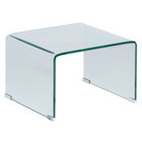 Side table 50 x 45 x 33 cm Transparent (2 Units)