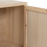 Sideboard MARIE Natural Wood 140 x 40 x 76 cm DMF