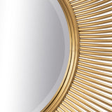 Wall mirror Golden Metal 80 x 6 x 80 cm