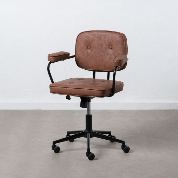 Office Chair 56 x 56 x 92 cm Camel-0