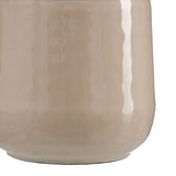 Vase Beige Iron 28 x 28 x 84 cm-1