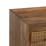 Side table APRICOT Natural Mango wood 50 x 40 x 50 cm-9