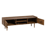 TV furniture APRICOT Natural Mango wood 150 x 40 x 50 cm-8