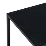 TV furniture 120 x 32 x 55 cm Black Steel-6