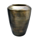 Planter 51 x 51 x 68 cm Golden Aluminium-1