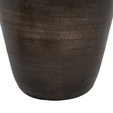 Planter 51 x 51 x 68 cm Golden Aluminium-2