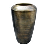 Planter 53 x 53 x 89 cm Golden Aluminium-1