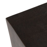 Small Side Table Bronze Aluminium 30 x 30 x 43,5 cm-6