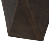 Small Side Table Bronze Aluminium 30 x 30 x 43,5 cm-4