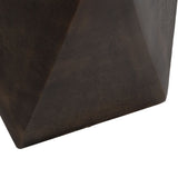 Small Side Table Bronze Aluminium 30 x 30 x 43,5 cm-3