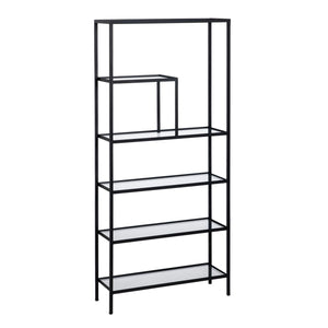 Shelves Black Crystal Iron 70 x 23 x 161 cm-0