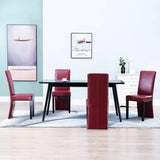 vidaXL 2/4/6x Esszimmerstühle Kunstleder Sitzgelegenheiten für das Abendessen in mehreren Farben