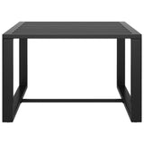 vidaXL 3-teiliges Terrassen-Lounge-Set mit Kissen Aluminium Anthrazit