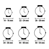 Чоловічий годинник Seiko SKY718P1 (Ø 35 мм)