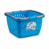 Multi-purpose basket Stefanplast With handles Plastic 18 L 39 x 21,5 x 39 cm (30 Units)-2