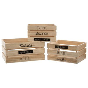 Petit Wooden Storage